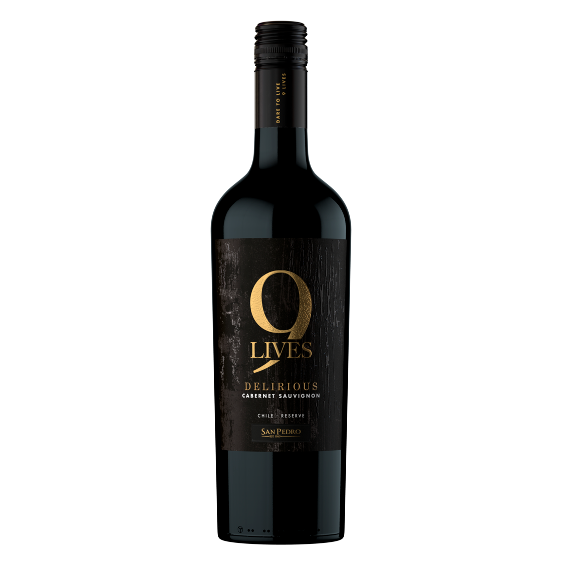 GATO NEGRO 9LIVES CAB SAUV 100/6/75