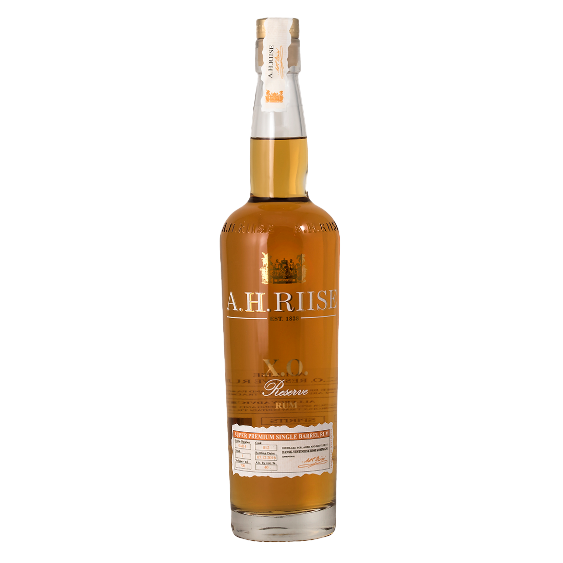 A.H. RIISE XO RES RUM 70 CL FL 76/6/70