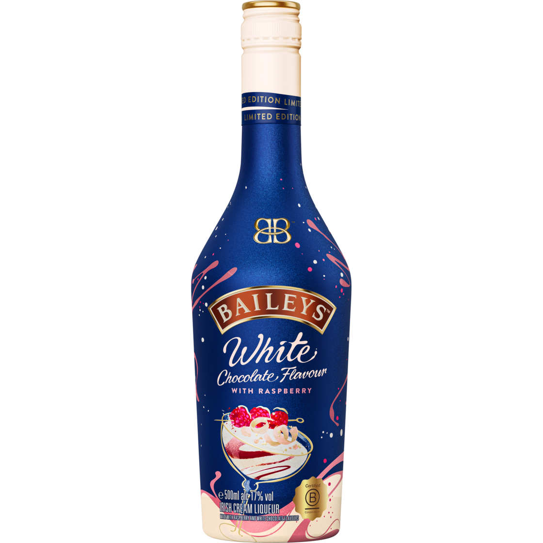 WHITE CHOCO&RASP 50 CL FL 100/6/50