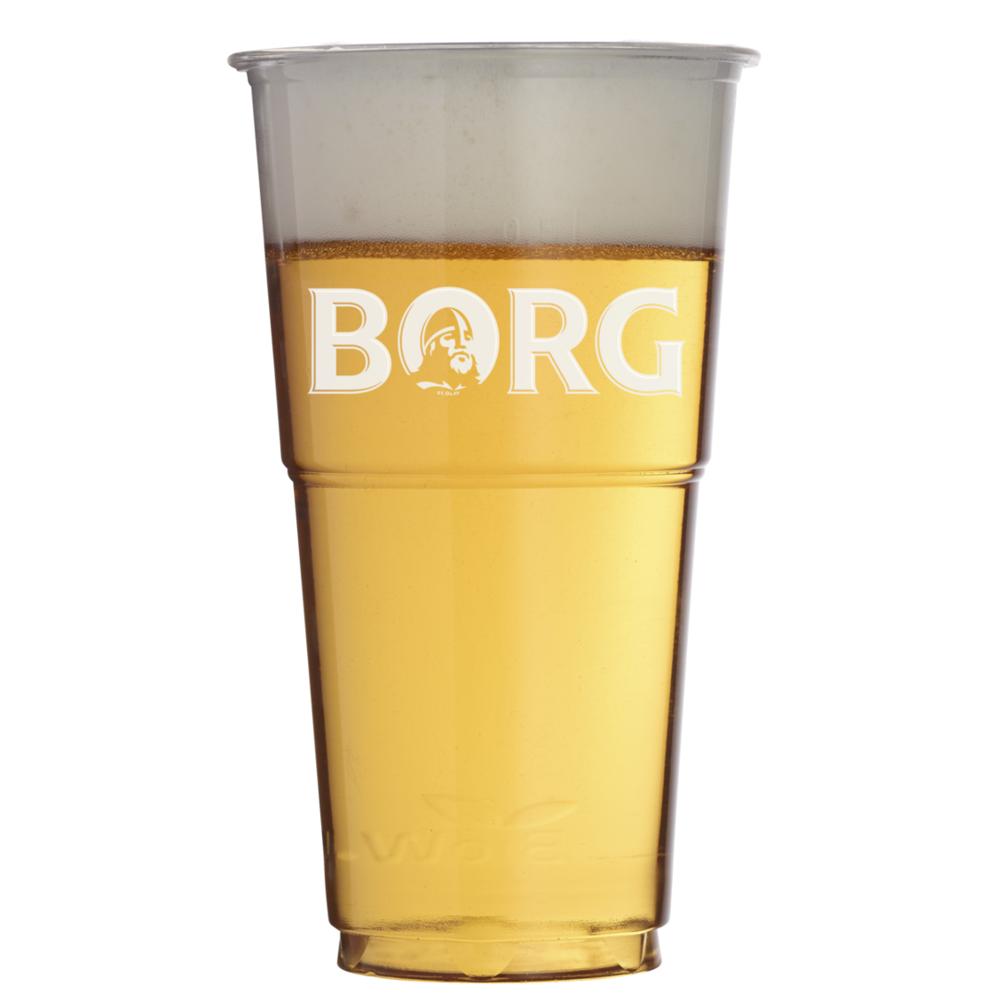 PLASTGLASS BORG 40 CL RPET 800 STK